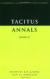 Lecture by Anthony J. Woodman Literature Criticism by Tacitus