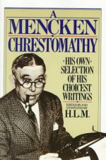 A Mencken Chrestomathy by H. L. Mencken