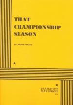 That Championship Season by Jason Miller