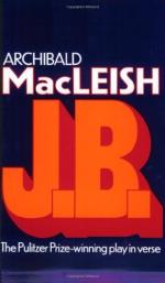 J. B. by Archibald MacLeish