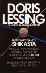 Shikasta: Re, Colonised Planet 5: Personal, Psychological, Historical…