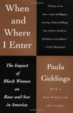 When and Where I Enter: The Impact of Black Women on Race and Sex in America by Paula Giddings