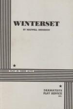 Winterset by Maxwell Anderson